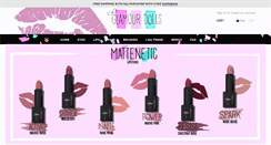 Desktop Screenshot of glamourdollsmakeup.com